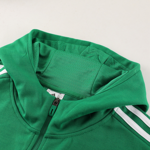 Conjunto de Frio Adidas Casaco + Calça Verde e Preto - VENI Futebol