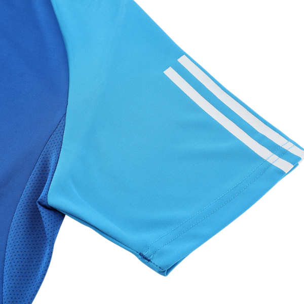 Conjunto Adidas Camiseta + Calça Azul Claro - VENI Futebol