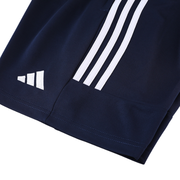Conjunto Adidas Camiseta + Short Azul Escuro - VENI Futebol