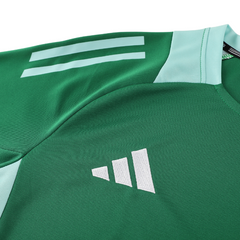 Adidas Green and Black T-Shirt + Shorts Set