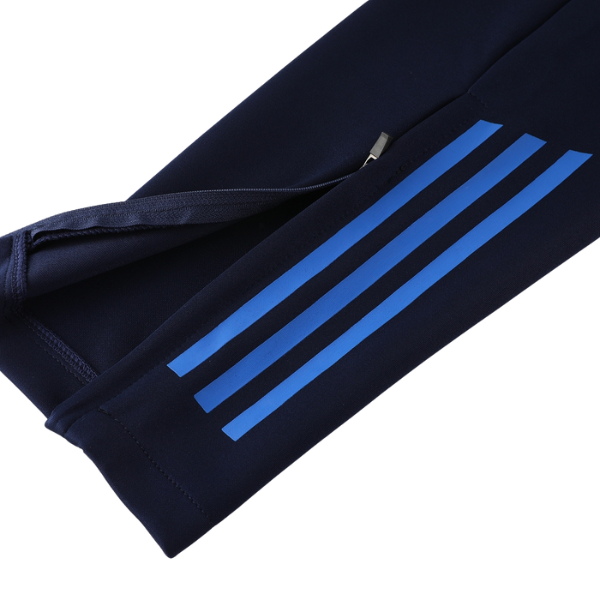 Conjunto de Frio Adidas Jaqueta + Calça Azul Escuro - VENI Futebol