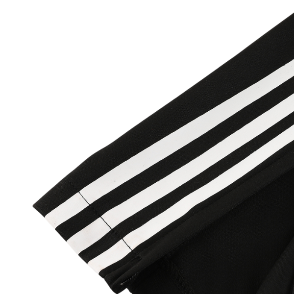 Conjunto de Frio Adidas Blusão + Calça Preta e Branca - VENI Futebol