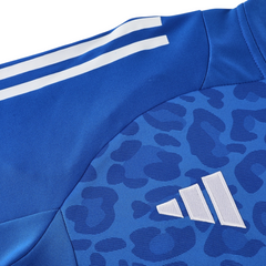 Adidas Jacket And Pants Set Blue Yellow Black Football Apparel Set