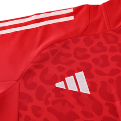 Adidas Jacket + Pants Set Red, Yellow, and Black Football Apparel Set