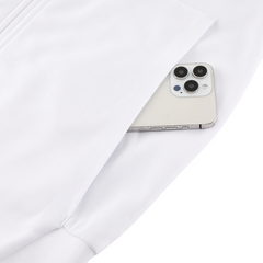 Adidas White Jacket + Pants Set