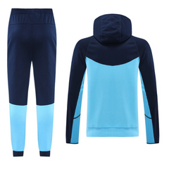 Nike Dark Blue and Light Blue Jacket + Pants Set