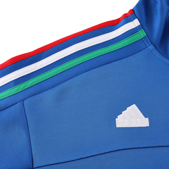 Adidas Jacket + Pants Blue, Green, White, and Red Apparel Set
