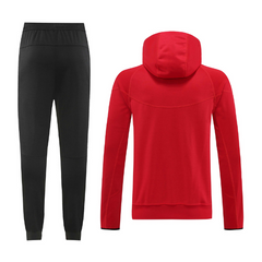Nike Red and Black Jacket and Pants Set