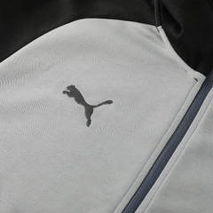 Puma Gray and Black Jacket + Pants Set