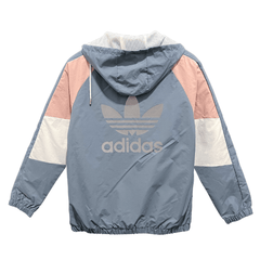 Windbreaker Adidas Azul,Rosa e Branco - VN Esportes