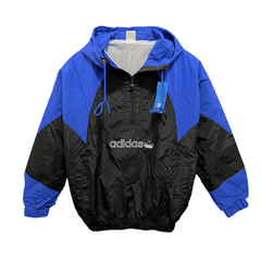 Windbreaker Adidas Azul e Preto - VN Esportes