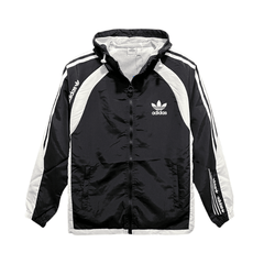 Windbreaker Adidas Preto e Branco - VN Esportes