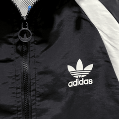 Windbreaker Adidas Preto e Branco - VN Esportes