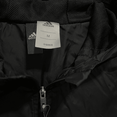 Windbreaker Adidas Preto e Cinza - VN Esportes