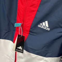 Adidas Windbreaker White, Blue and Red