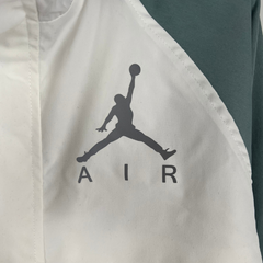 Windbreaker Jordan Verde e Branco - VENI Futebol