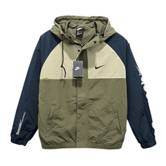 Windbreaker Nike Bege e Azul - VN Esportes
