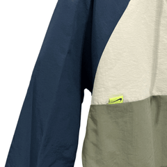 Windbreaker Nike Bege e Azul - VN Esportes