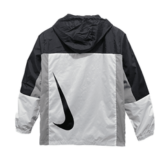 Windbreaker Nike Branco,Cinza e Preto - VN Esportes