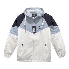 Windbreaker Nike Branco e Preto - VN Esportes