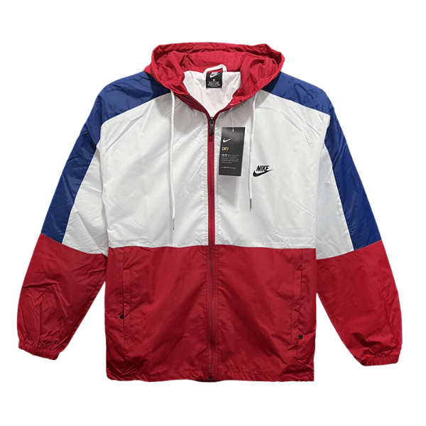 Windbreaker Nike Branco e Vermelho - VN Esportes