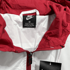 Windbreaker Nike Branco e Vermelho - VN Esportes