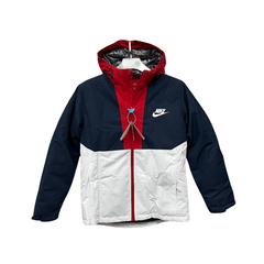Nike Windbreaker White, Blue and Red