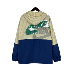 Windbreaker Nike Bege e Azul - VENI Futebol