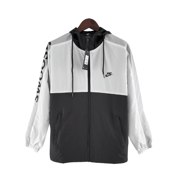 Windbreaker Nike Branco e Preto - VN Esportes