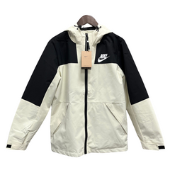 Nike Windbreaker White and Black