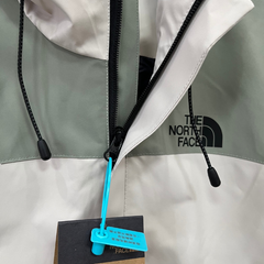 The North Face Windbreaker Green and Beige