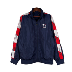 Windbreaker Tommy Hilfiger Azul, Branco e Vermelho - VENI Futebol