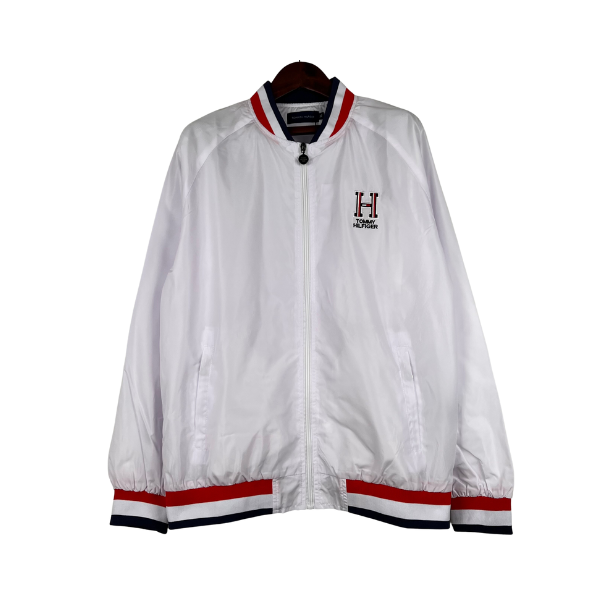 Windbreaker Tommy Hilfiger Branco - VENI Futebol