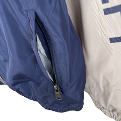Windbreaker Tommy Hilfiger Cinza e Azul - VENI Futebol