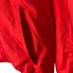 Windbreaker Tommy Hilfiger Vermelho e Branco - VENI Futebol
