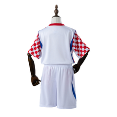 Croatia Nike 2026 Home Kids Version Football T-Shirt + Shorts Kit