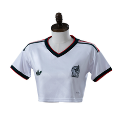 Mexico Adidas 2026 Away Women's Baby Tee Version Football T-Shirt