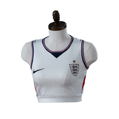 England Nike 2026 Home Women's Cropped Jersey Version Football T-Shirt