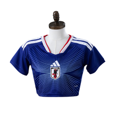 Japan Adidas 2026 Home Women's Baby Tee Version Football T-Shirt