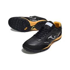 Joma Top Flex Black and Orange Turf TF Football Boot