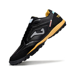 Joma Top Flex Black and Orange Turf TF Football Boot