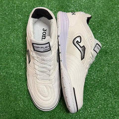 Joma Top Flex Rebound White and Black Indoor IC Football Boot Size 45 Eur