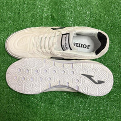 Joma Top Flex Rebound White and Black Indoor IC Football Boot Size 45 Eur