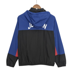 Jordan Black and Blue Windbreaker Jacket