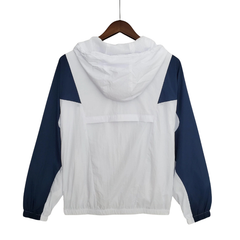 Jordan White Blue Windbreaker Jacket