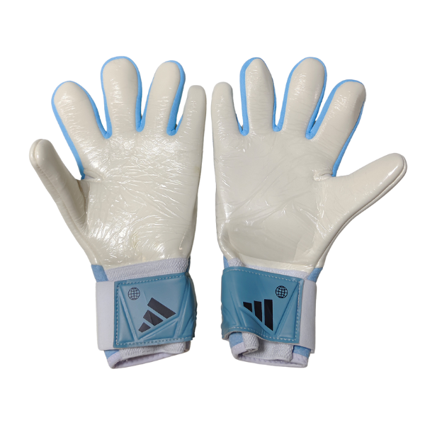 Luva de Goleiro Adidas Predator Accuracy League Azul Claro - VENI Futebol