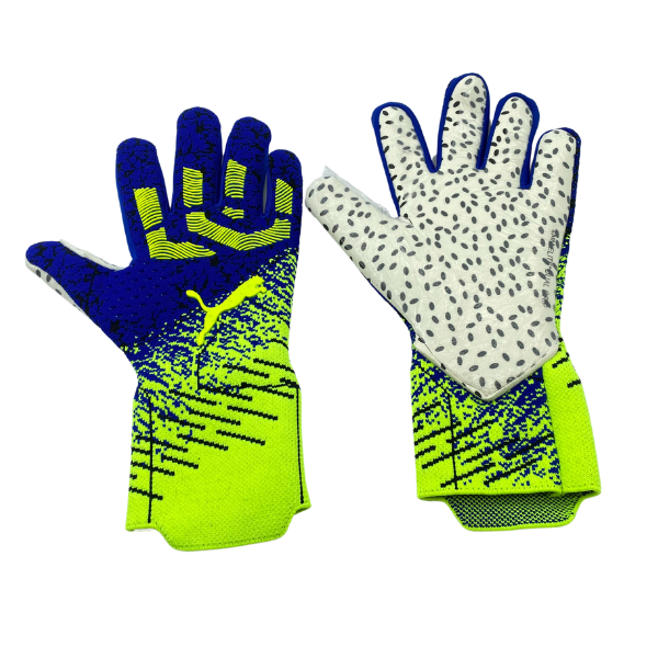 Luva de Goleiro Puma Future Z Azul e Verde - VENI Futebol