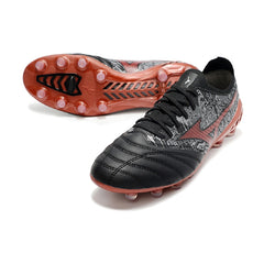 Mizuno Morelia Neo III Elite Sergio Ramos Black Gray and Red Firm Ground FG Football Boots