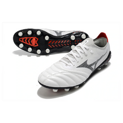 Mizuno Morelia Neo III Elite White and Black Firm Ground FG Football Boot