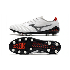 Mizuno Morelia Neo III Elite White and Black Firm Ground FG Football Boot